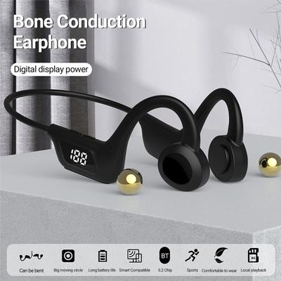 LY1 Наушник с костной проводимостью, крючок, 9D звук, беспроводная Bluetooth-совместимая гарнитура, MP3-плеер