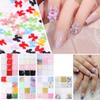 12 Grids 3D Bow Nail Charms Bowknot Nails Art Charms Mixed Shape Nail Art Gems Nails Art Decorations for Women Girls