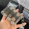 Coin Holder Hard Case Organizer Large Capacity Portable Lightweight Travel Coin Sorter Organizer
