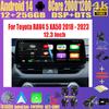 Для Toyota RAV4 Prime XSE 2021 2022 12,3-дюймовый экран автомобильный мультимедиа Android14 видеоплеер GPS навигация радио Carplay головное устройство