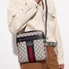 Gucci Ophidia GG Logo Canvas And Leather Trim Messenger Bag Men bags 547926-96IWN-4076