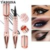 YANQINA Sum Eyeliner, Waterproof Sweat, Anti -sweat, Non -fainted Black Showy Eyeliner Pen