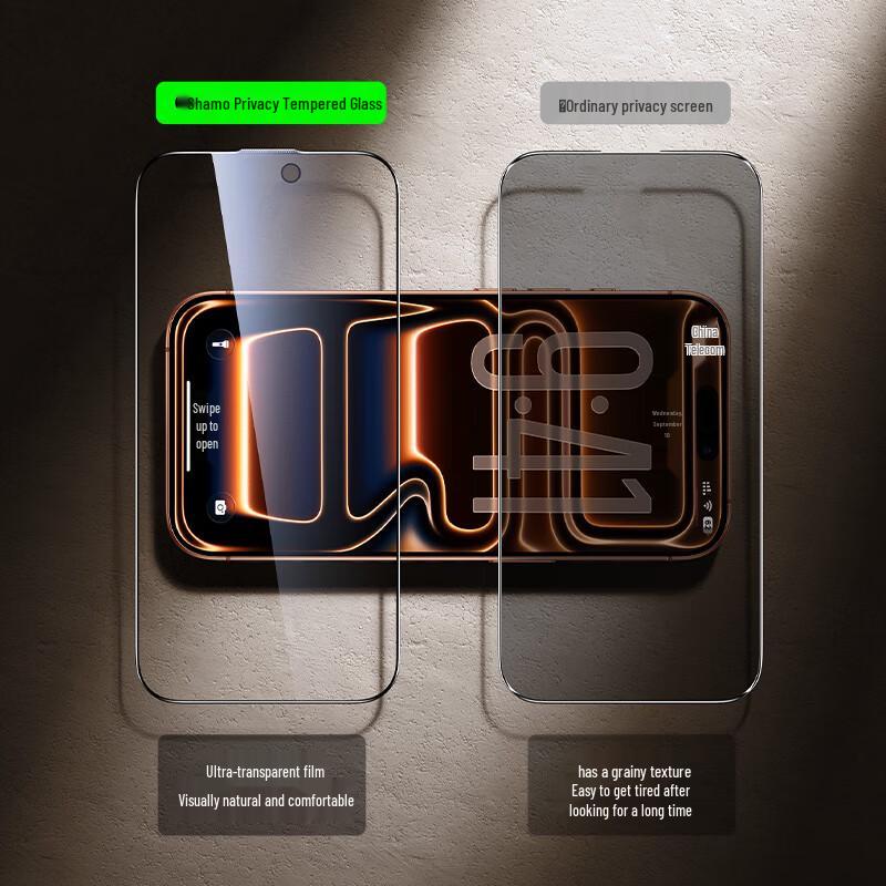 Защитное стекло Shamo Privacy для экрана iPhone