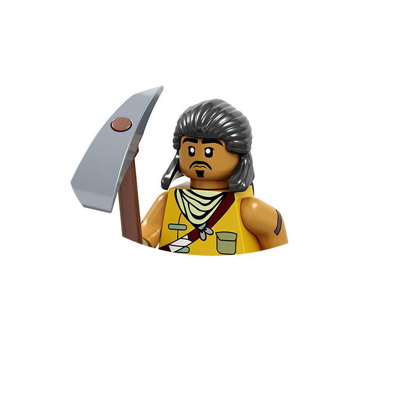 Популярный фильм 'Fortnite', экшн-мини-фигурки, скелетные воины, Зои, строительные блоки, детские игрушки, рождественские и новогодние подарки