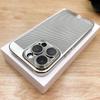 Чехол для телефона с гальваническим покрытием и теплоотводом для Apple iPhone 17 Air 16 15 14 Plus 13 12 11 Pro Max 17Promax Мягкая противоударная крышка