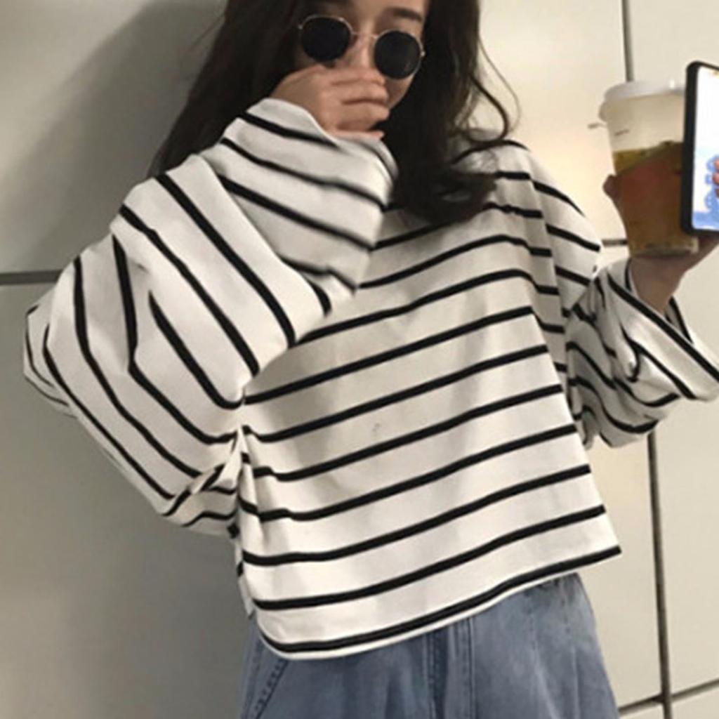 Женская однотонная повседневная толстовка с длинными рукавами и круглым вырезом, свободная толстовка с капюшоном, пуловер, топ