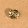 10 шт. круглых металлических пуговиц для мужской и женской одежды, куртки, пальто, ретро-пуговицы, универсальный костюм, свитер, аксессуары премиум-класса