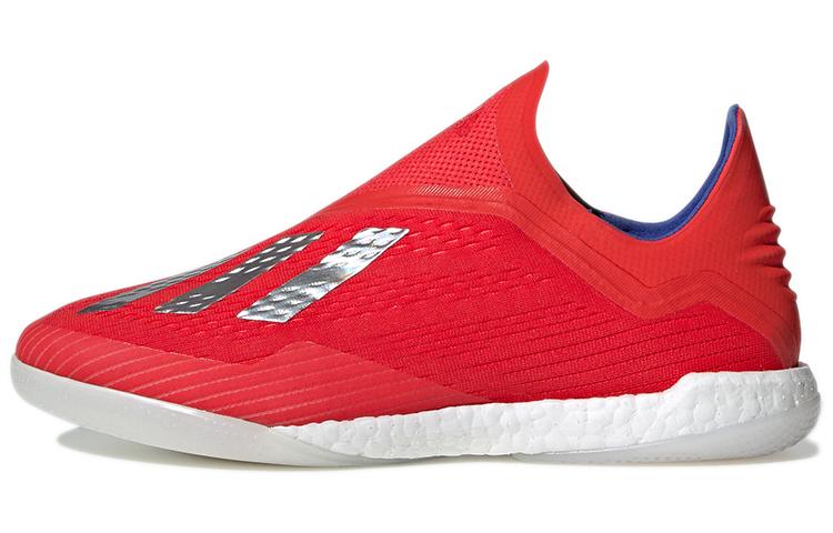 adidas X 18+ IC/in Для помещений Устойчивые к истиранию Устойчивые к истиранию Футбольные бутсы Мужские Красные BB9382