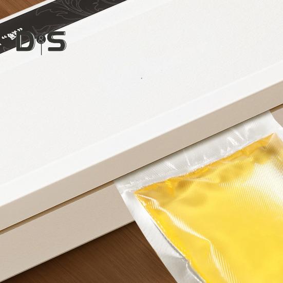 Вакуумный упаковщик с цифровым дисплеем, сильное всасывание 60 кПа, полностью автоматический вакуумный упаковщик для пищевых продуктов двойного назначения для сухой и влажной упаковки с вакуумными пакетами