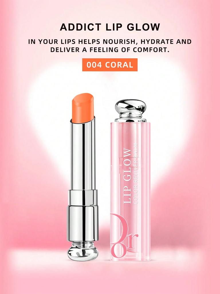 Dior Addict Lip Glow Balm | #004 Coral 3.2g (0.11 Oz.)
