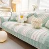 New Pure Cotton Sofa Cushion for All Seasons, Anti-slip Cushion, Cotton Leather Sofa Cover, Simple Modern Cover Cloth