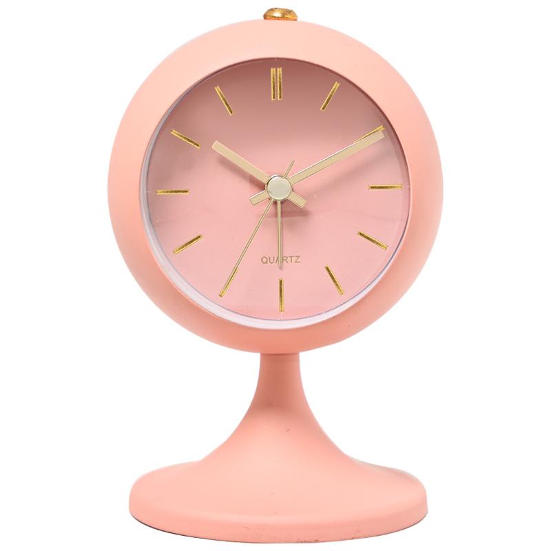 Ретро аналоговый будильник тихие нетикающие прикроватные часы для спальни домашнего офиса