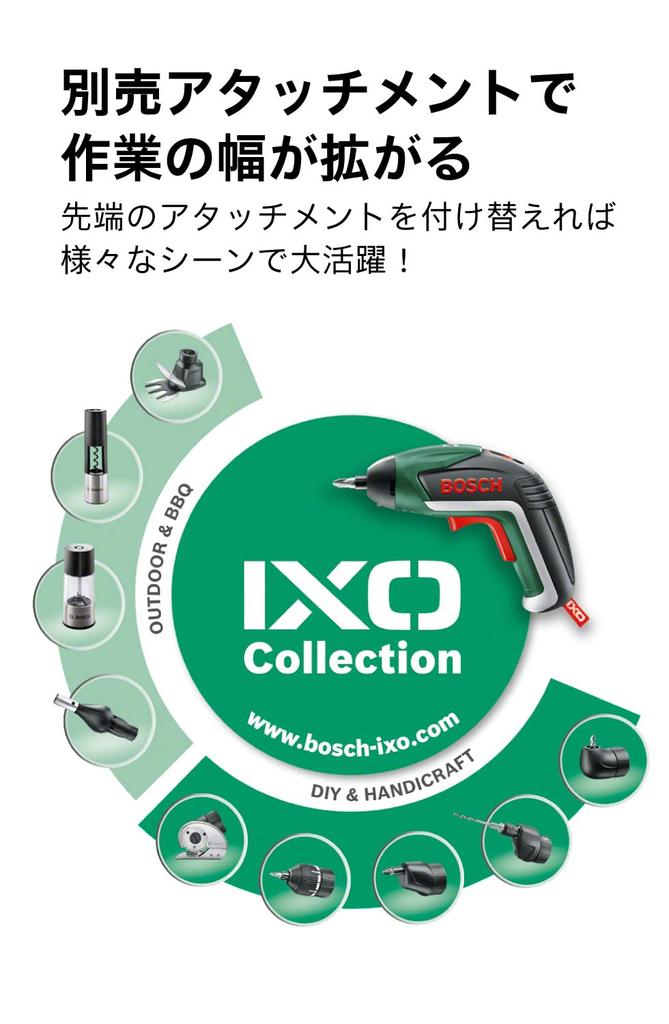 Беспроводная электрическая отвертка BOSCH IXO5 с переключателем светодиодной подсветки, зарядным устройством и кейсом, дрель-шуруповерт с вращением вперед/назад (10 бит, в комплекте)