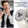 Полые корпуса из поликарбоната для Samsung galaxy watch 8 корпус 46 мм Аксессуары Защитный бампер-оболочка Для galaxy watch 8 40 мм 44 мм чехлы