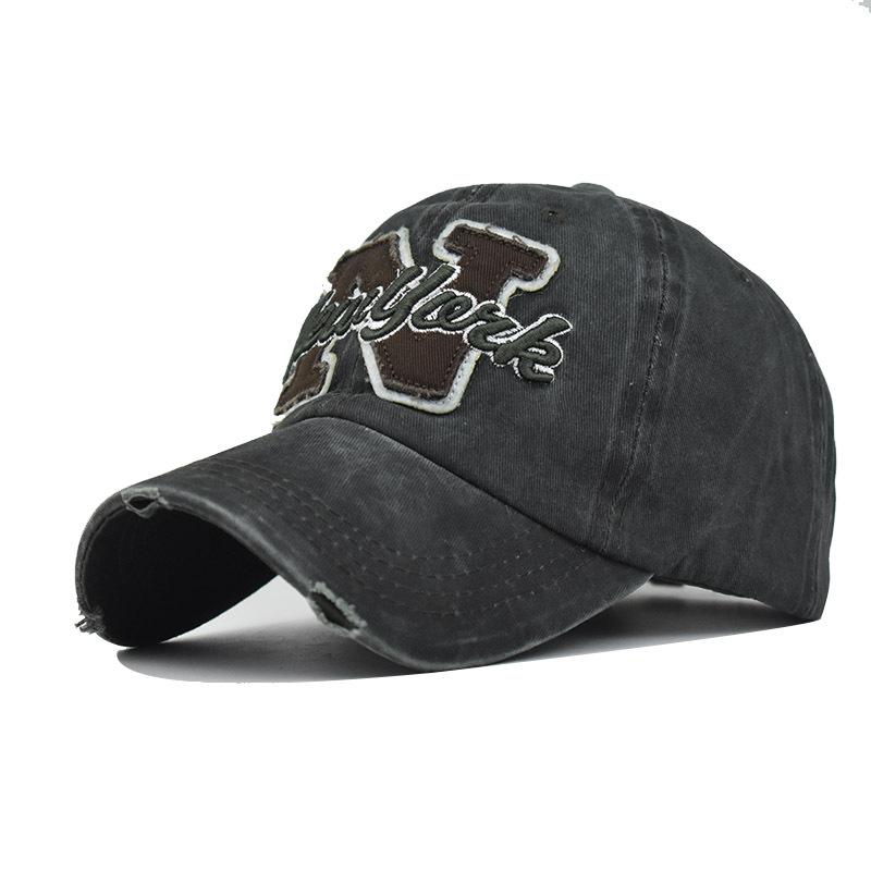 Бейсболка из хлопка новая 2021N с вышитыми большими буквами, потертая и старая, шляпа от солнца для улицы