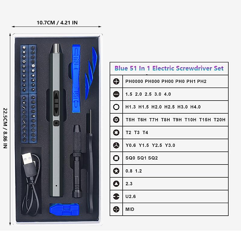 Набор электрических отверток, аккумуляторный небольшой мини-комплект электрических отверток, многофункциональный инструмент, прецизионные беспроводные отвертки, инструмент для ремонта