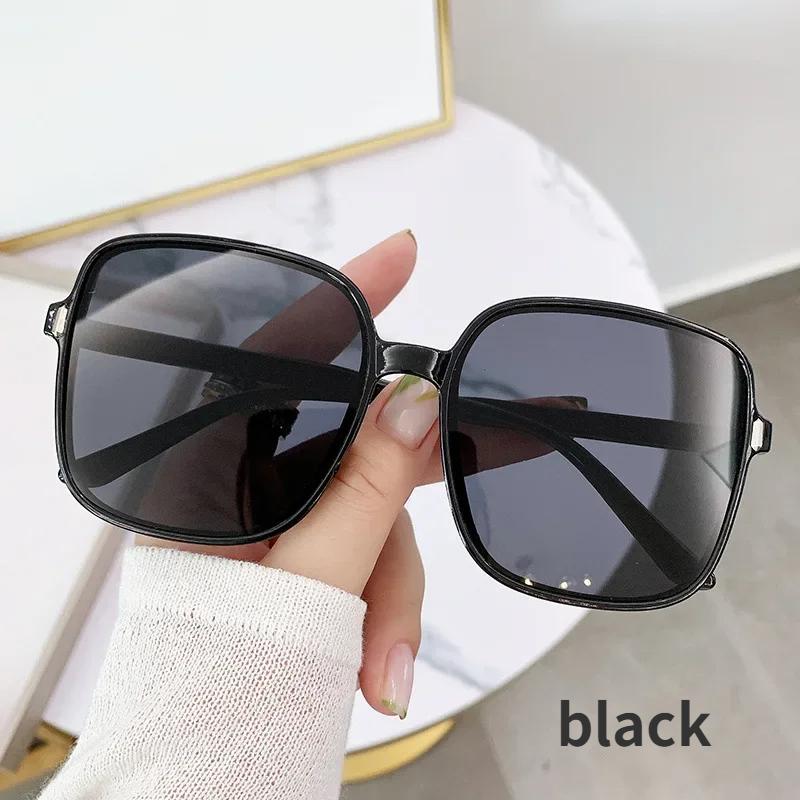 Fashion Design Women's Sunglasses Luxury Ocean Lens Sun Glasses Unisex Travel Outdoor UV400 Eyewear New Square Frame Shades