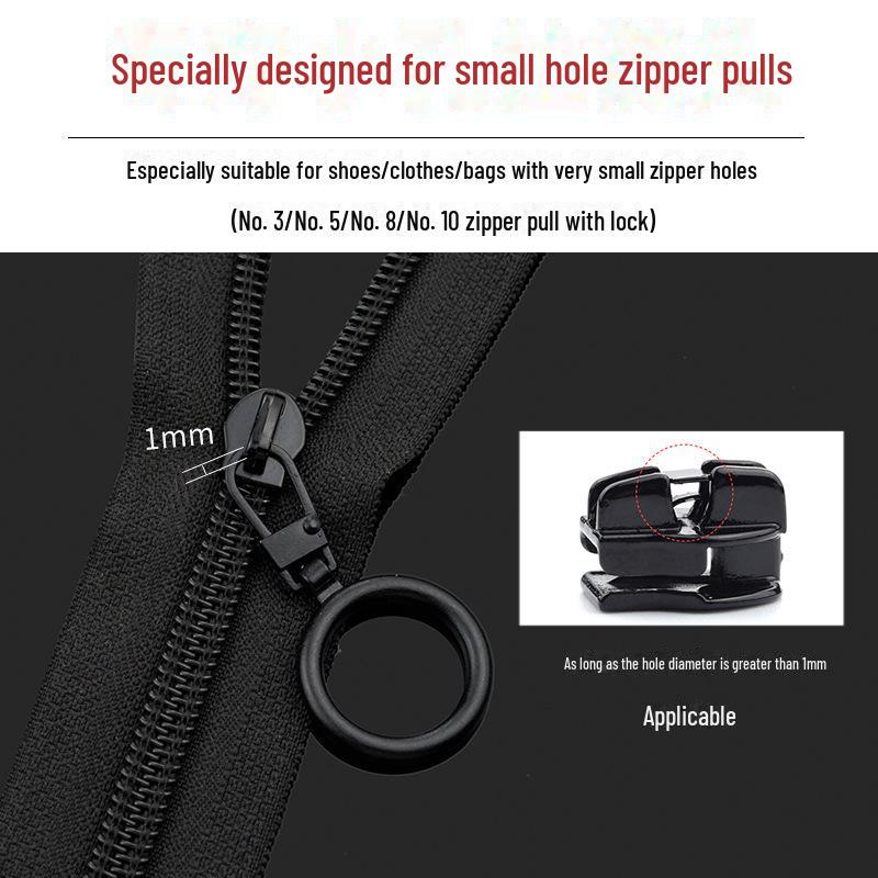 Универсальные металлические сменные головки молний для одежды и сумок