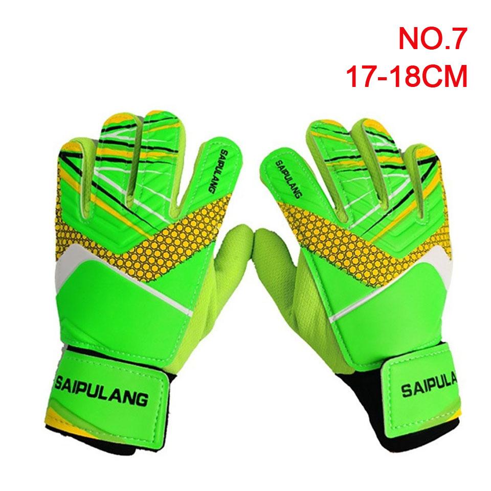 Loogdeel Профессиональные футбольные тренировочные вратарские перчатки детские взрослые для вратаря утолщенные латексные футбольные перчатки защита рук и пальцев