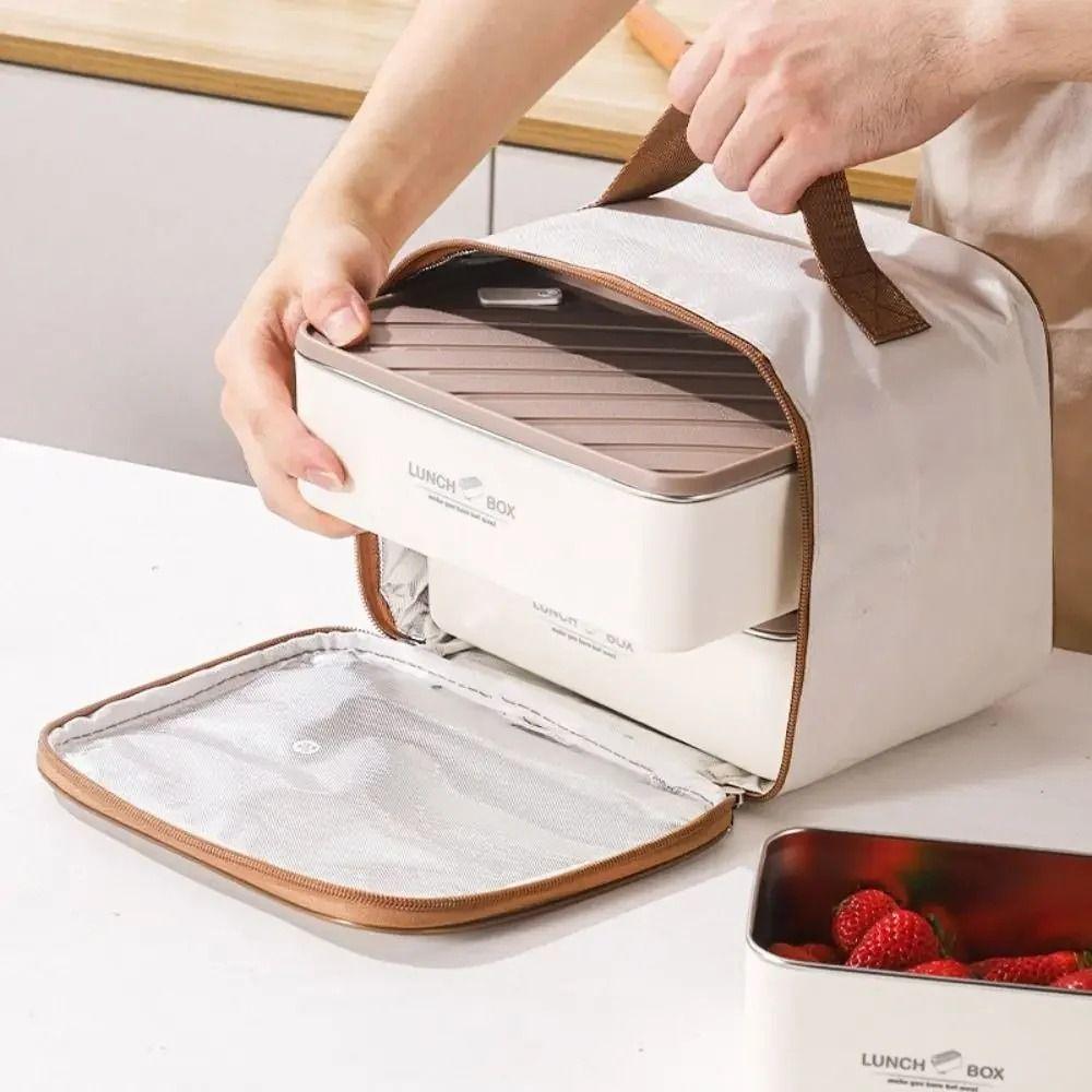 Detachable Insulated Lunch Box Microwaveable Kitchen Storage Box Food Storage Container  Worker
