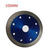 Новый 105/115/125 мм Алмазный пильный диск Сухой Высокая твердость Гранит Мрамор Резка Угловая шлифмашина Керамика