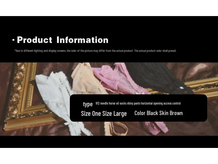 Глянцевые черные шелковые мужские ультратонкие горизонтальные открытые колготки