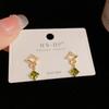Bling Women's Dangle Earrings Simple Stud Earrings Exquisite Square Drop Earrings  Party Jewelry