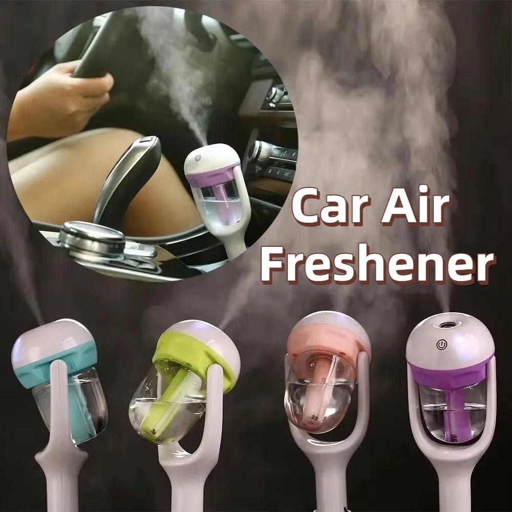 Creative Steam Air Purifier Refillable Auto Mist Maker Empty Car Air Freshener Travel Use