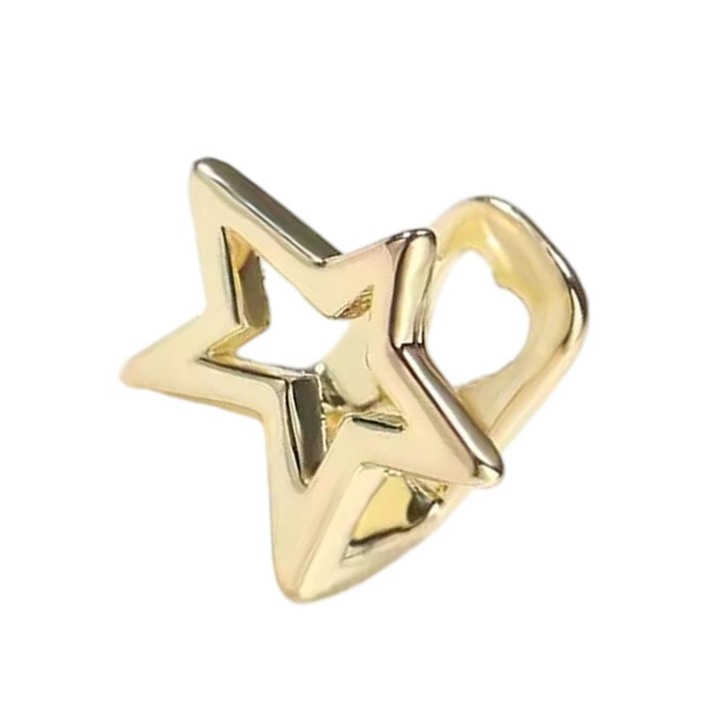 Уникальное зубное украшение в виде звезды добавляет неповторимый шарм. Подходит для украшения вечеринок, фестивалей и модных мероприятий.