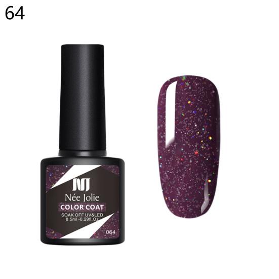 8,5 мл гель-лак для дизайна ногтей, долговечный, без запаха, нежный УФ-цвет, отмачиваемая эмаль для салона