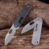 Высокопрочный складной мини-нож для мужчин из нержавеющей стали, брелок, небольшой нож для коробок, ножи для выживания на открытом воздухе, EDC