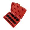 11pcs Universal Damaged Nut Bolt Remover Stud Extractor Set Broken Bolt Removal
