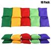 10Pcs Nylon Bean Bags Fun Sports Outdoor Family Games Bean Bag Toss Carnival Toys