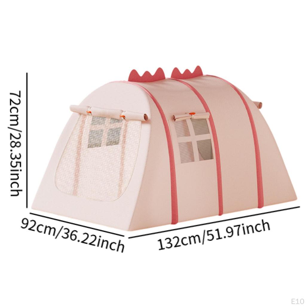 Children Play A Tent with Playhouse Outdoor Exterior Gift Window Transport Bag for Girls
