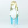 Косплей-парик, Эмма Айзава, золотой и синий градиент, термостойкий парик, аксессуар для костюма, маскировка, Хэллоуин, мероприятие, косплей, фотосессия