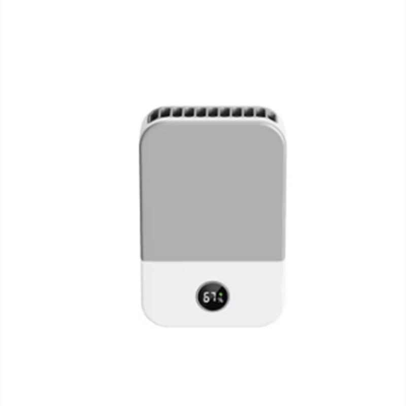 Portable Waist Fan Hanging Neck Fan Mini USB Rechargeable Portable Waist Clip Fan for Outdoor Sports Working Travel Small Fan