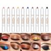 Halloween Polarized Monochrome Eyeshadow Stick Matte Micro Waterproof Lasting Sequins Eyeshadow Cosmetics