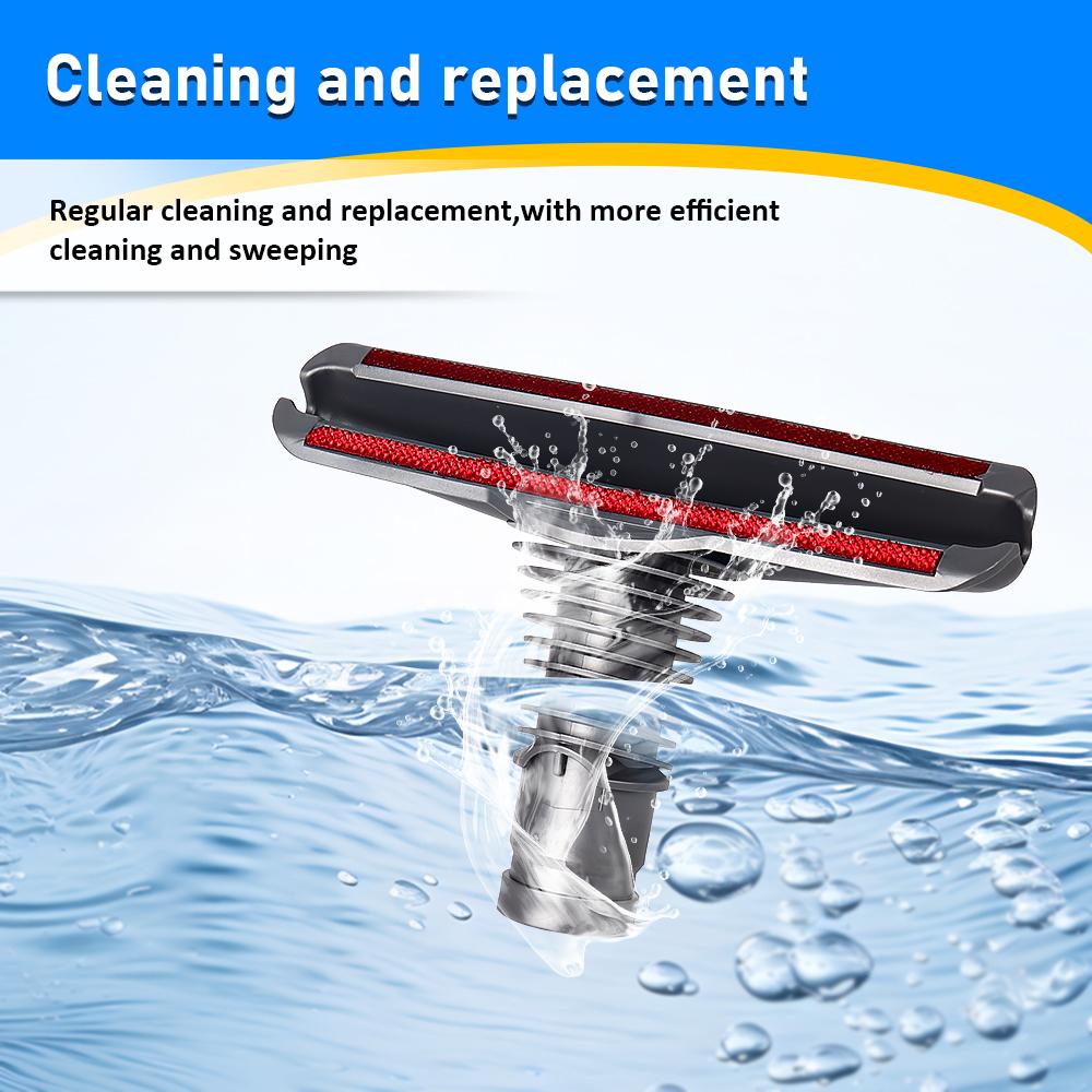 Mattress Brush Head For Dyson V6 DC35 DC45 DC52 DC58 DC59 DC62 DC48 DC Series Vacuum Cleaner Wide Suction Head Replacement