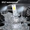 2Pcs C6 H1/H4/H7 Car LED Headlight Bulb 6000K Super Bright Light Driving Lamp