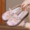 Old ******* Cloth Shoes Women's ****** and Summer New Mesh Shoes Embroidered Shoes S**t Sole One Pedal Mother Single Shoes