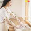 10Pcs Disposable Gloves Print Extra Long Waterproof Housework Gloves Durable Plastic Gloves Multipurpose Kitchen Cleaning Tool