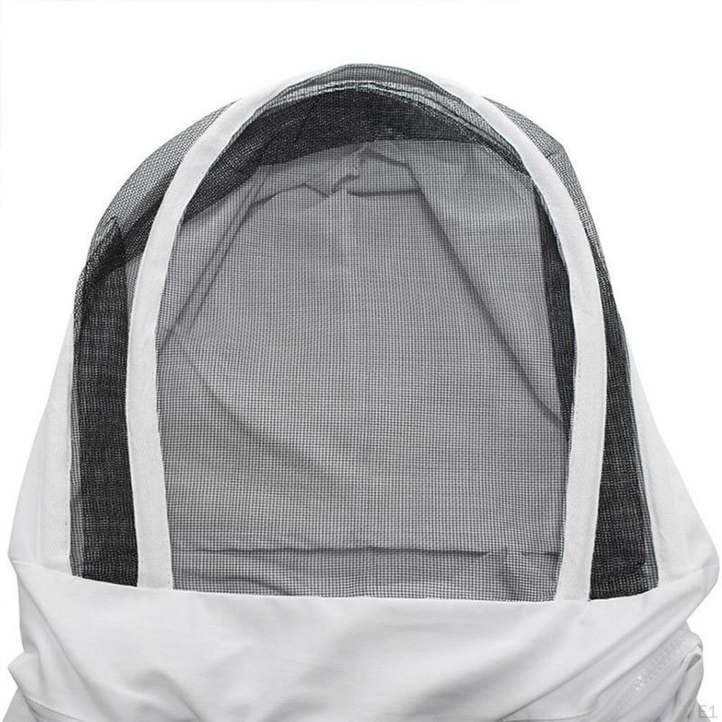 Костюм пчеловода, вуаль с капюшоном, халат для хранения на ферме, удобный халат для пчеловодства