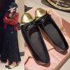 Fashion Butterfly-knot Women Loafer Shoes Fashion Shallow Slip On Ladies Comfort Soft Sole Flats 2024 Spring Women's Comfort Shoes