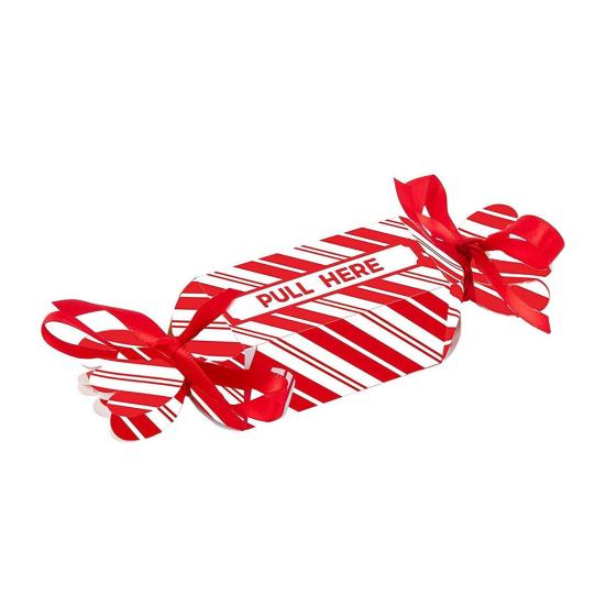 Рождественский сюрприз, кошелек для вытягивания денег в форме конфеты, вытягивающийся держатель для денежного подарка для детей и взрослых, DIY рождественская копилка для денежного подарка, вытягивающая