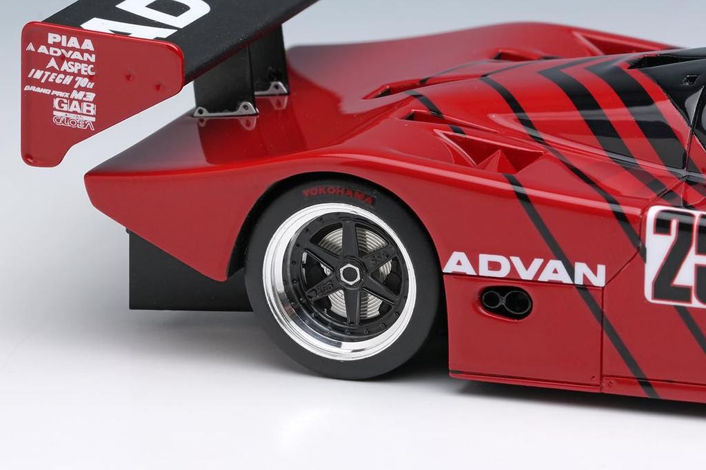 VISION Scale Porsche 962C ADVAN Alpha Nova JSPC Fuji 500 км 1989 25 6-е место Готовая модель VM321 Make-up 1/43 №