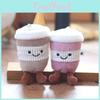 Milk Tea Cup Plush Keychain Toy Pp Cotton Gift For Kids Teens Pendant Bag