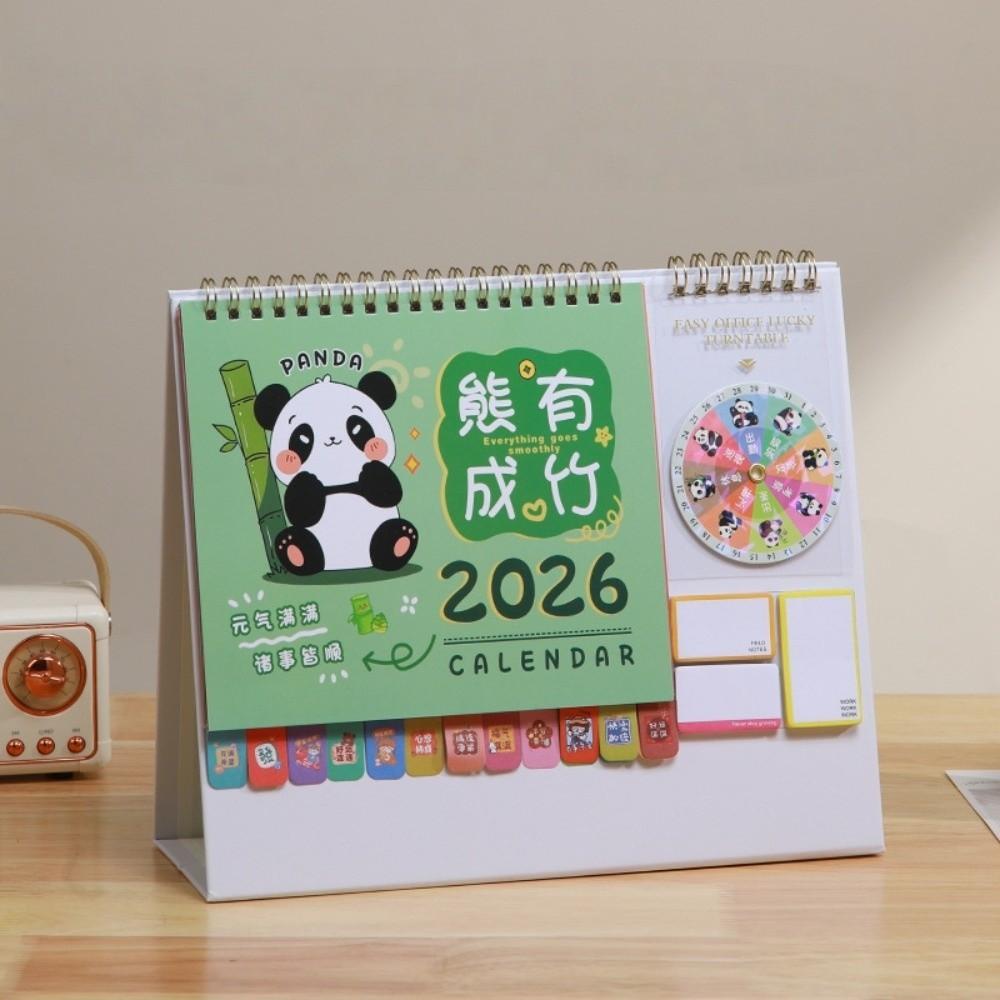 Month Date Display 2026 Desk Calendar Chinese New Year Style Monthly Planner Daily Planning