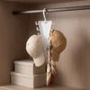 2PCS Rotatable Hook Laundry Hanger 12 Hooks Baseball Cap Hanger Multifunctional Pants Rack  Travel