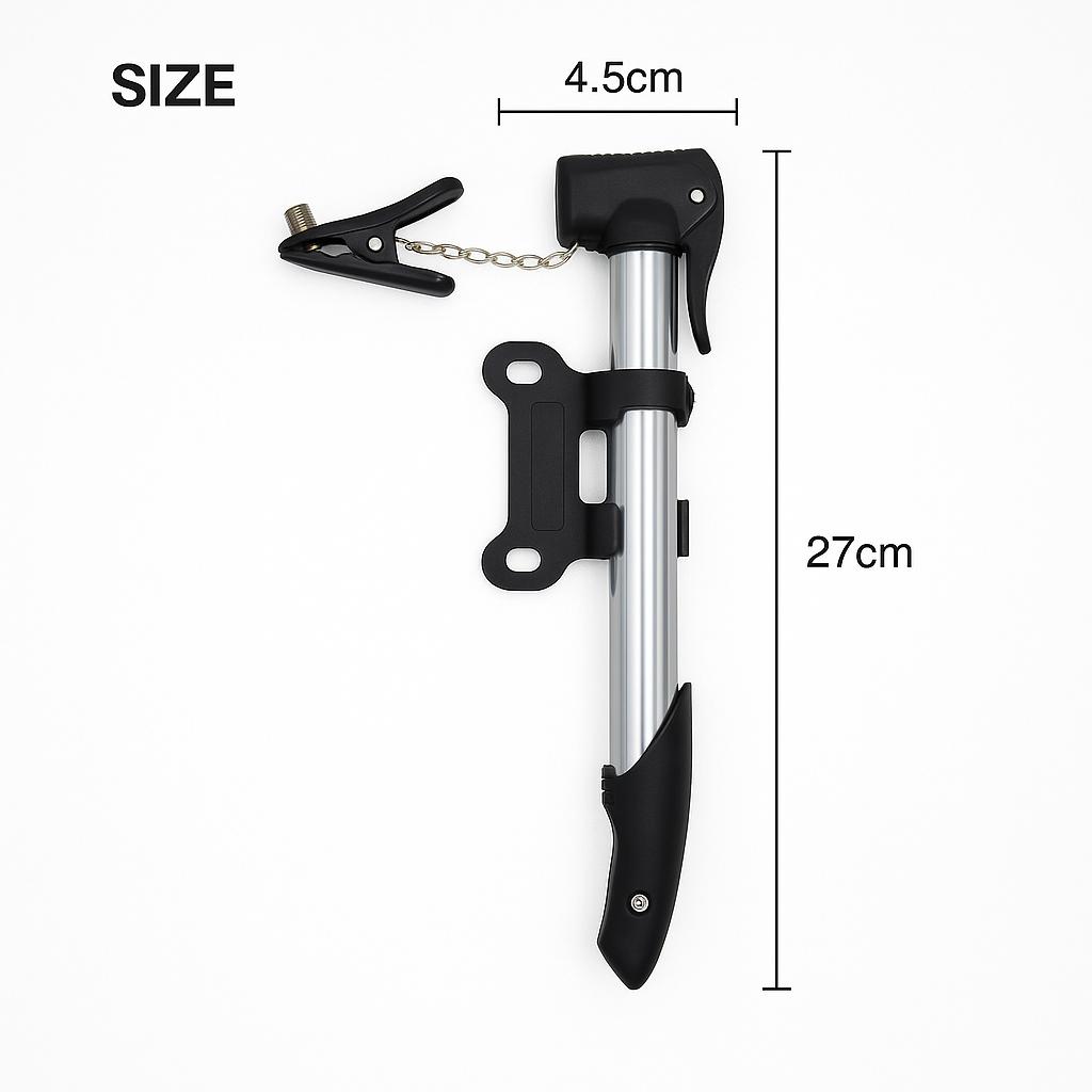 ПРОФЕССИОНАЛЬНЫЙ Портативный Велосипедный Насос Высокого Давления