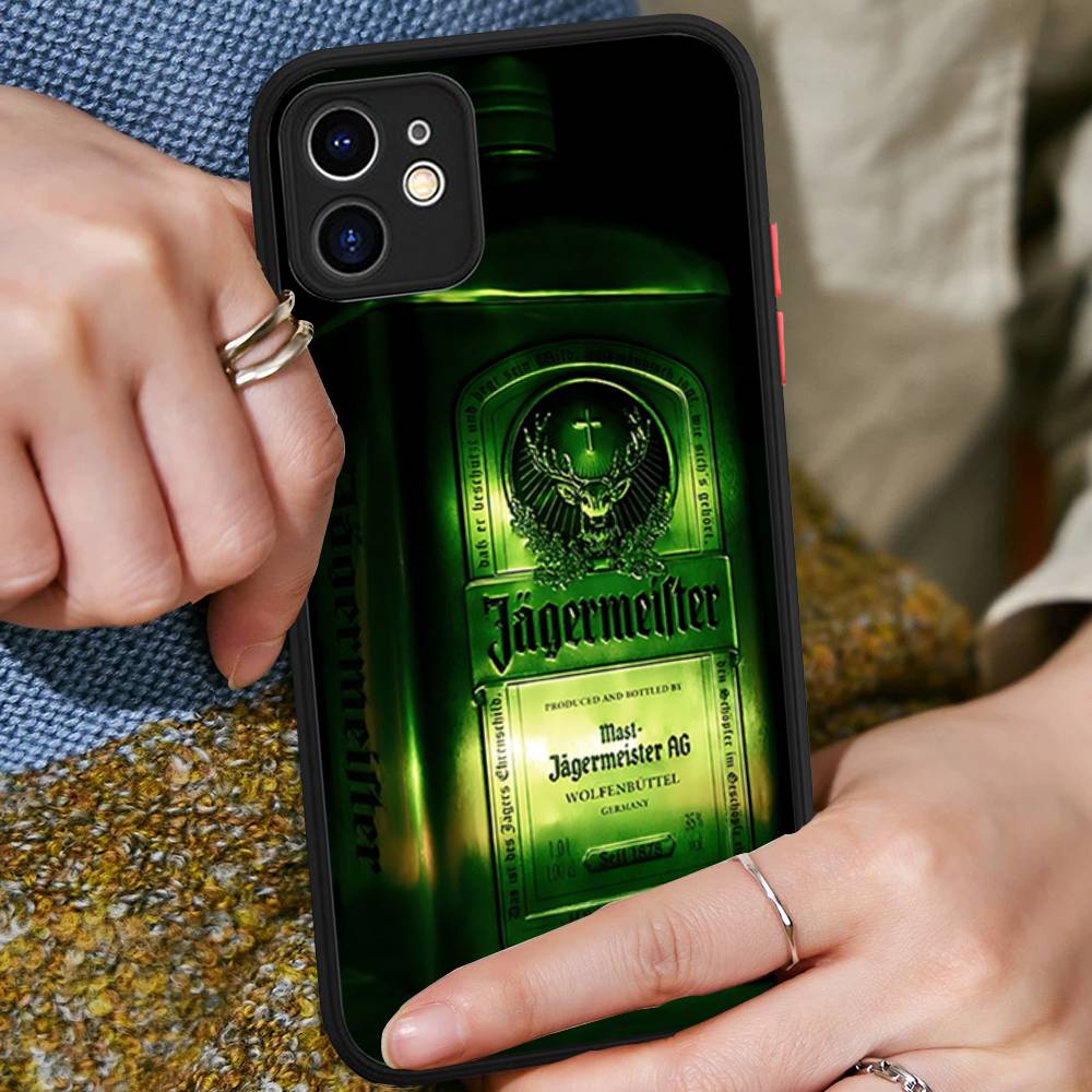 Hot J-JaegermeisterS Phone Case For iPhone 16 15 14 11 12 13 Pro Max Plus 12 XS Max Back Cover Matte Case